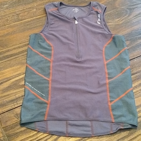 2XU  2XU Compression Tri Singlet Men's Large - Picture 2 of 10
